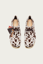 Clarks - Wallabee - Brown Cow Print - Canoe Club
