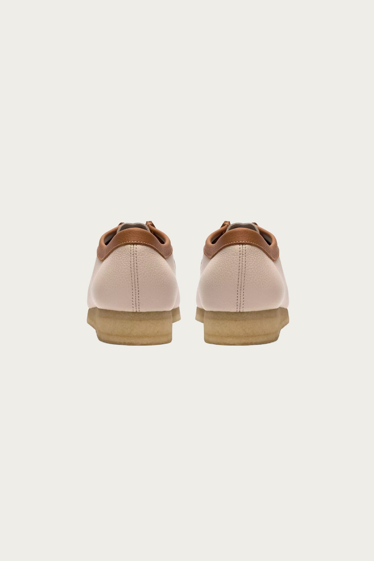 Clarks - Wallabee - White Combi Leather - Canoe Club
