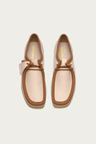 Clarks - Wallabee - White Combi Leather - Canoe Club