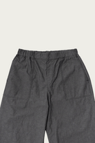 CONFECT - Upcyclino Basic Chambray Easy Fit Pants - Charcoal Grey - Canoe Club