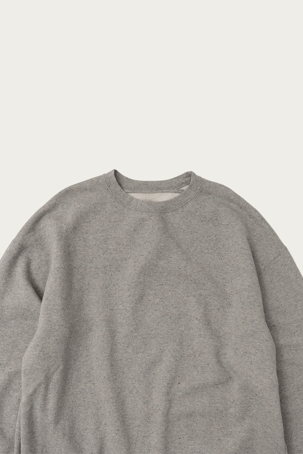 CONFECT - Upcyclino Basic Loop Back Jersey Sweat Shirt - Top Grey - Canoe Club