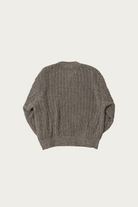 CONFECT - Linen Wool Keyhole Neck Jumper - Oatmeal - Canoe Club