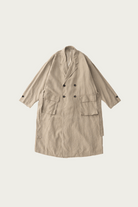CONFECT - Safilin Linen Over Coat - Natural - Canoe Club