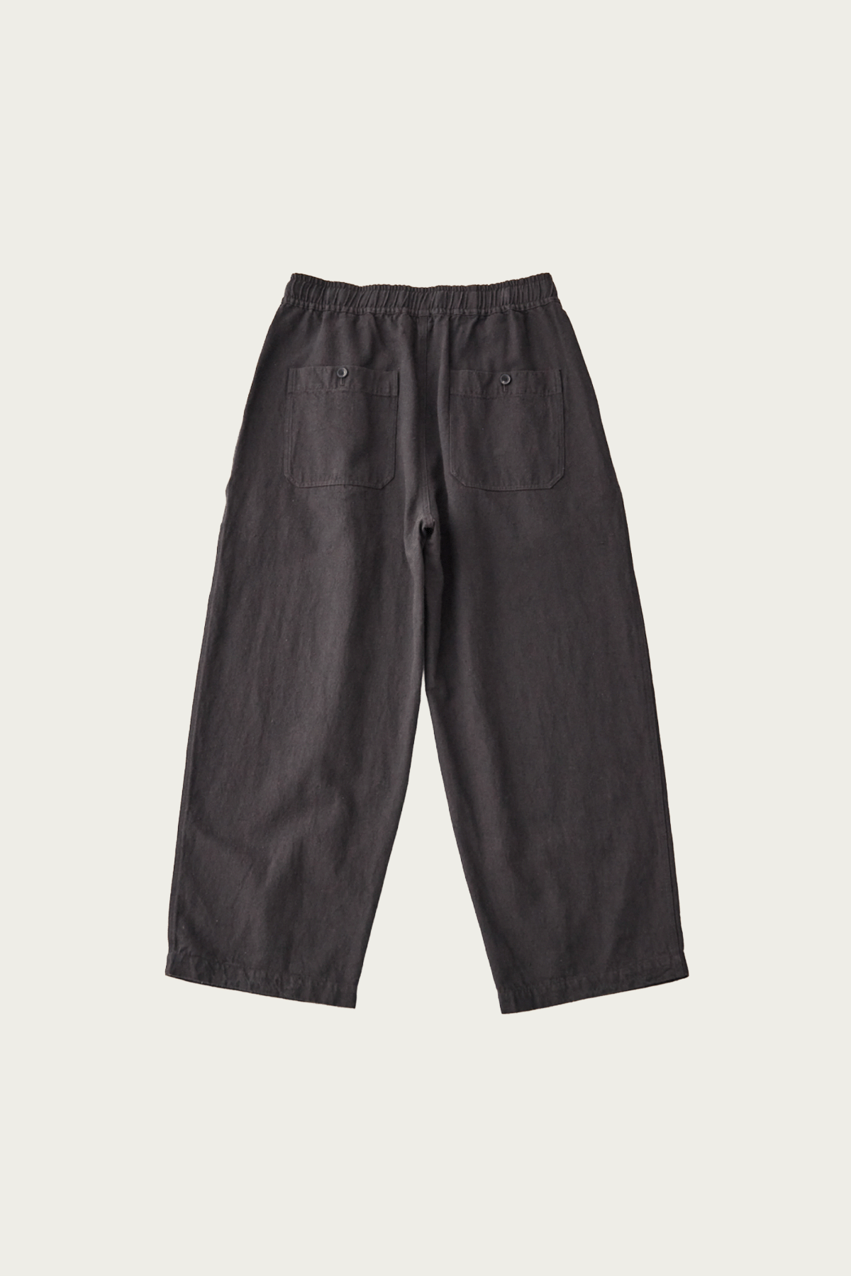CONFECT - Silk Linen Cotton Nep Easy Work Trouser - Brown - Canoe Club