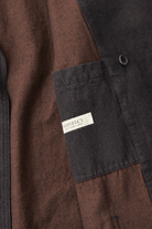 CONFECT - Silk Linen Cotton Nep Shirt Jacket - Brown - Canoe Club