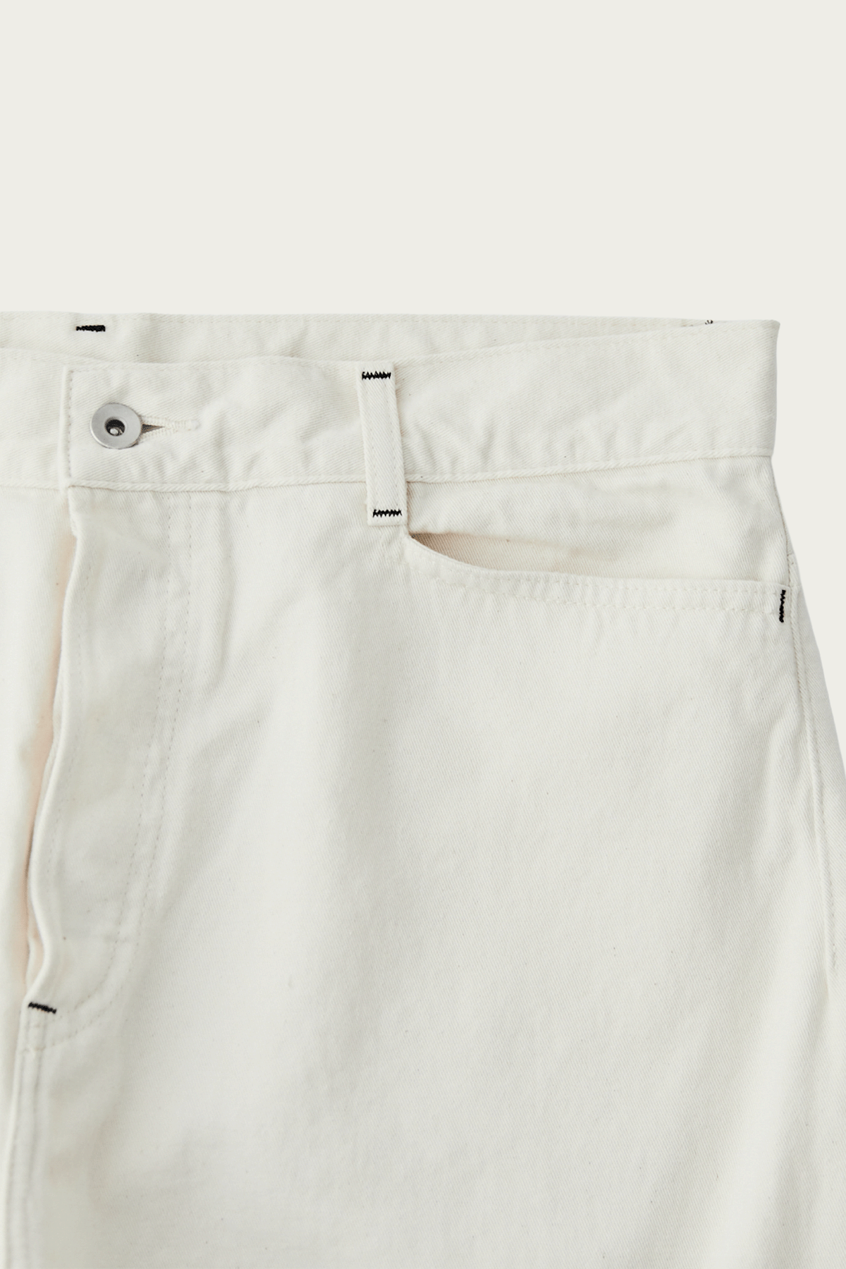 CONFECT - Upcyclino Skewed Chino Pants - Kinari - Canoe Club
