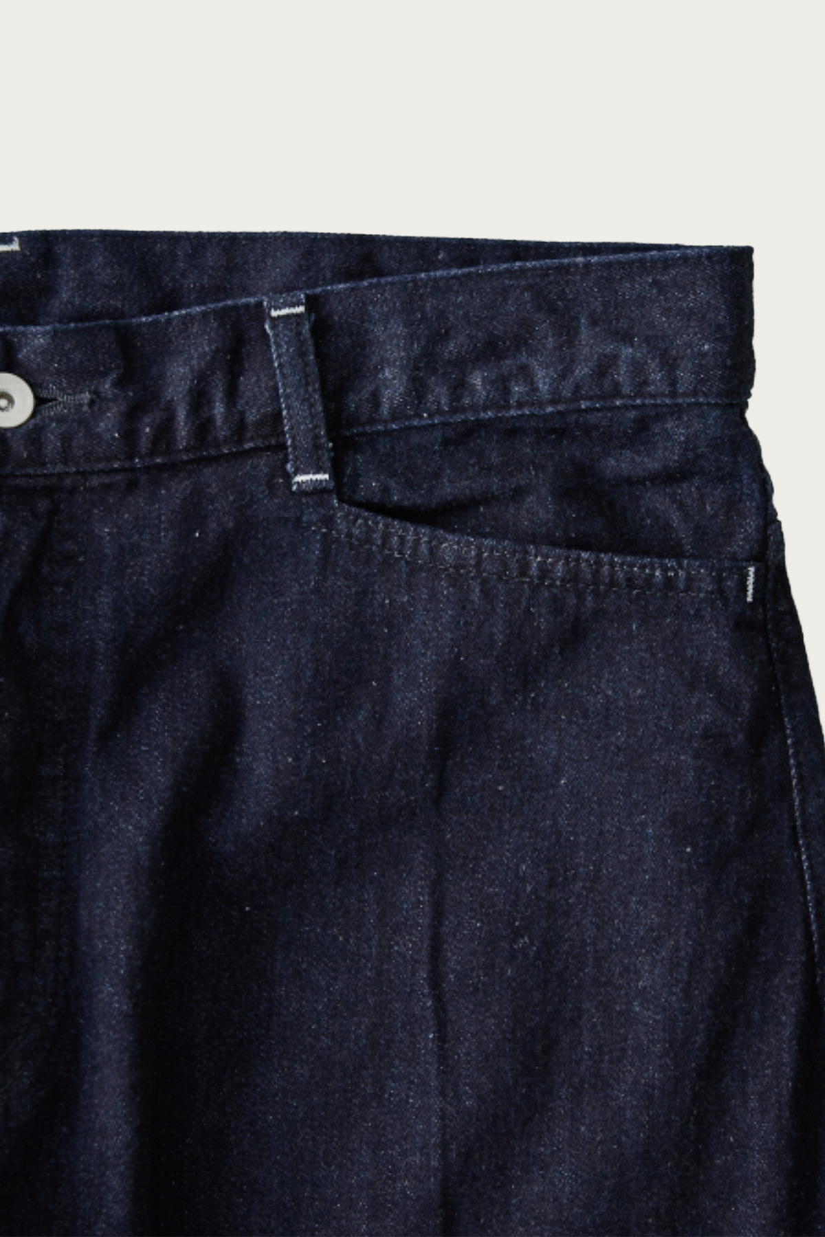 CONFECT - Upcyclino Skewed Denim Pants - Indigo Blue - Canoe Club