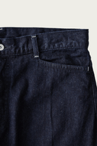 CONFECT - Upcyclino Skewed Denim Pants - Indigo Blue - Canoe Club