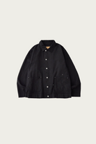 CONFECT - Upcyclino Skewed Chino Back Tuck Jacket - Dark Navy - Canoe Club