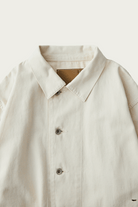 CONFECT - Upcyclino Skewed Chino Back Tuck Jacket - Kinari - Canoe Club