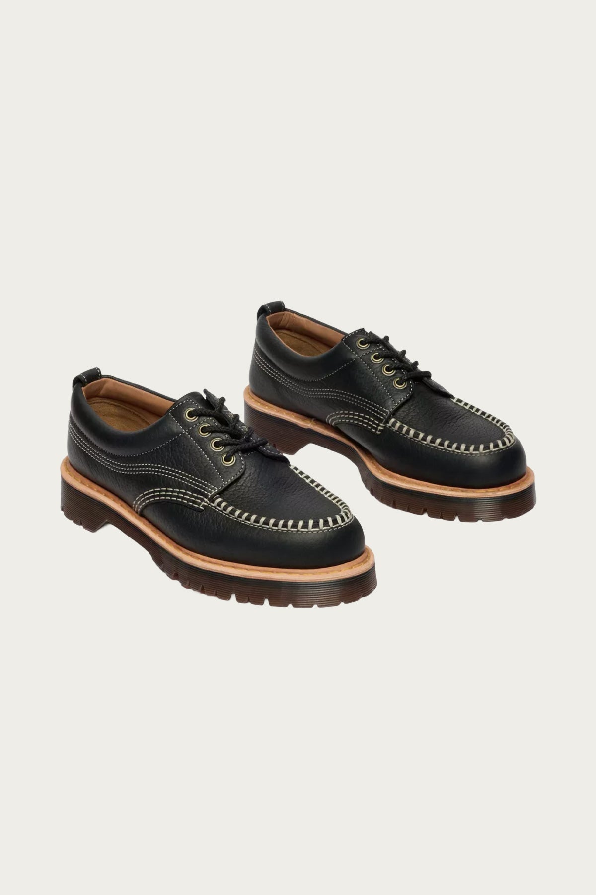 Dr. Martens - Lowell - Black Wild Grain - Canoe Club