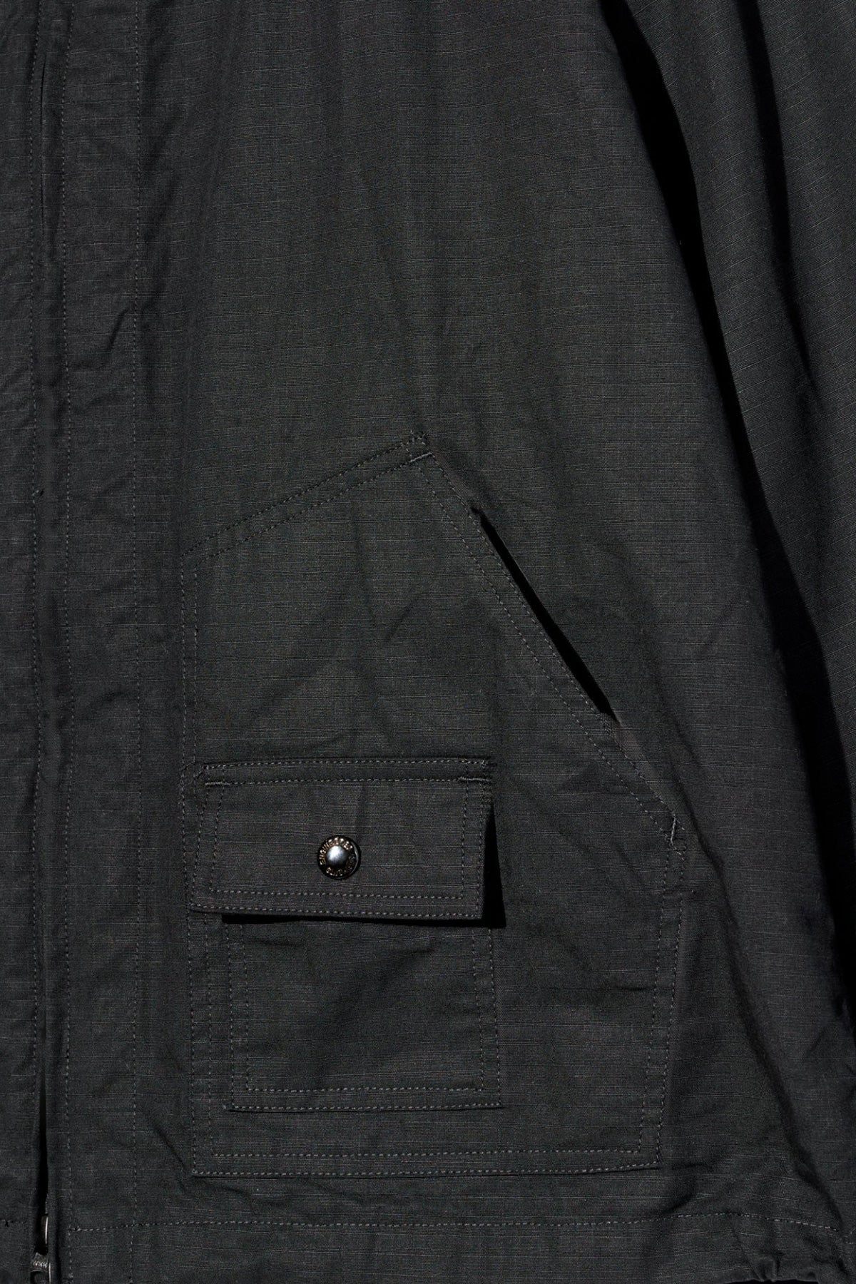 Engineered Garments Workaday - Deck Parka - Black Cotton Ripstop - Canoe Club