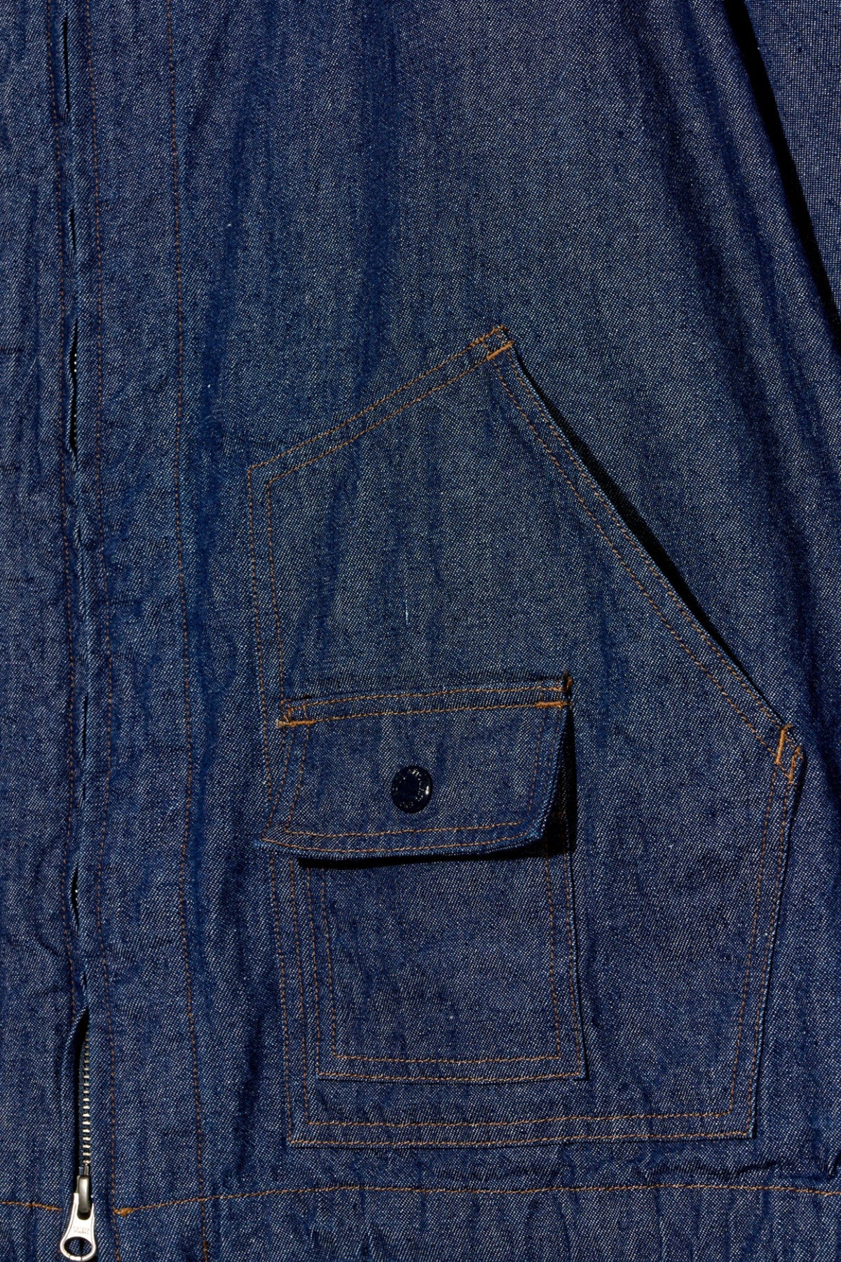 Engineered Garments Workaday - Deck Parka - Indigo Industrial 8oz Denim - Canoe Club
