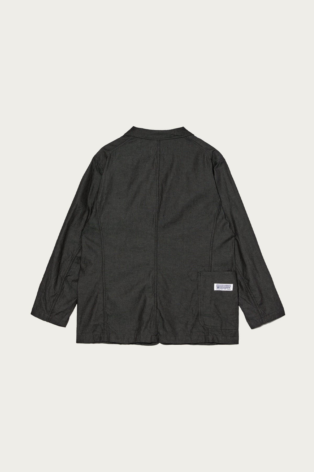 Engineered Garments Workaday - MED Blazer - Charcoal Cotton Heavy Oxford - Canoe Club