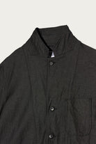 Engineered Garments Workaday - MED Blazer - Charcoal Cotton Heavy Oxford - Canoe Club