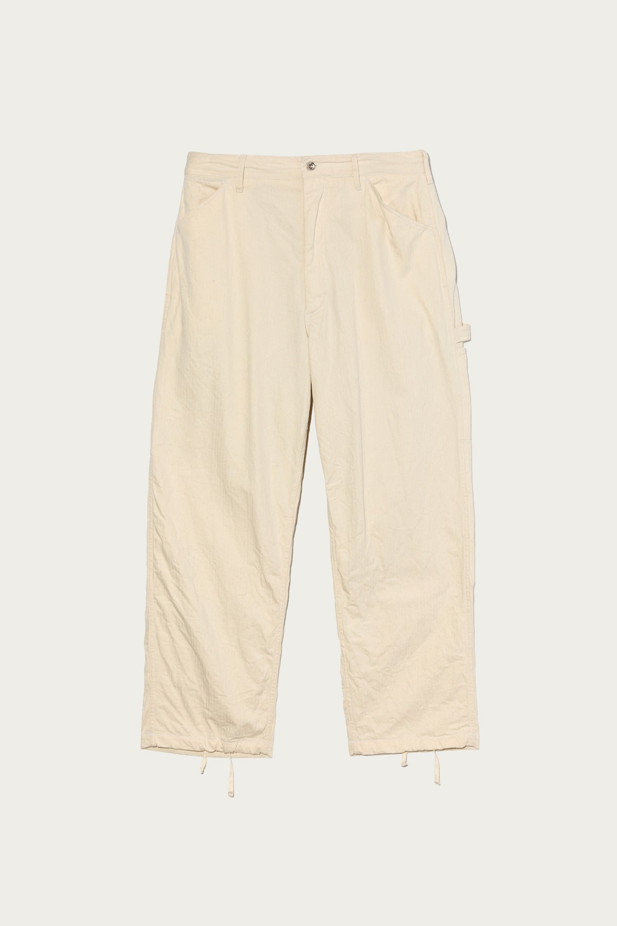 Engineered Garments Workaday - Painter Pant - Natural 7oz Cotton HB Twill - Canoe Club