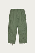 Engineered Garments Workaday - Painter Pant - Olive Cotton Reversed Sateen - Canoe Club