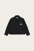 Engineered Garments Workaday - Short Jacket - Black Cotton Ripstop - Canoe Club