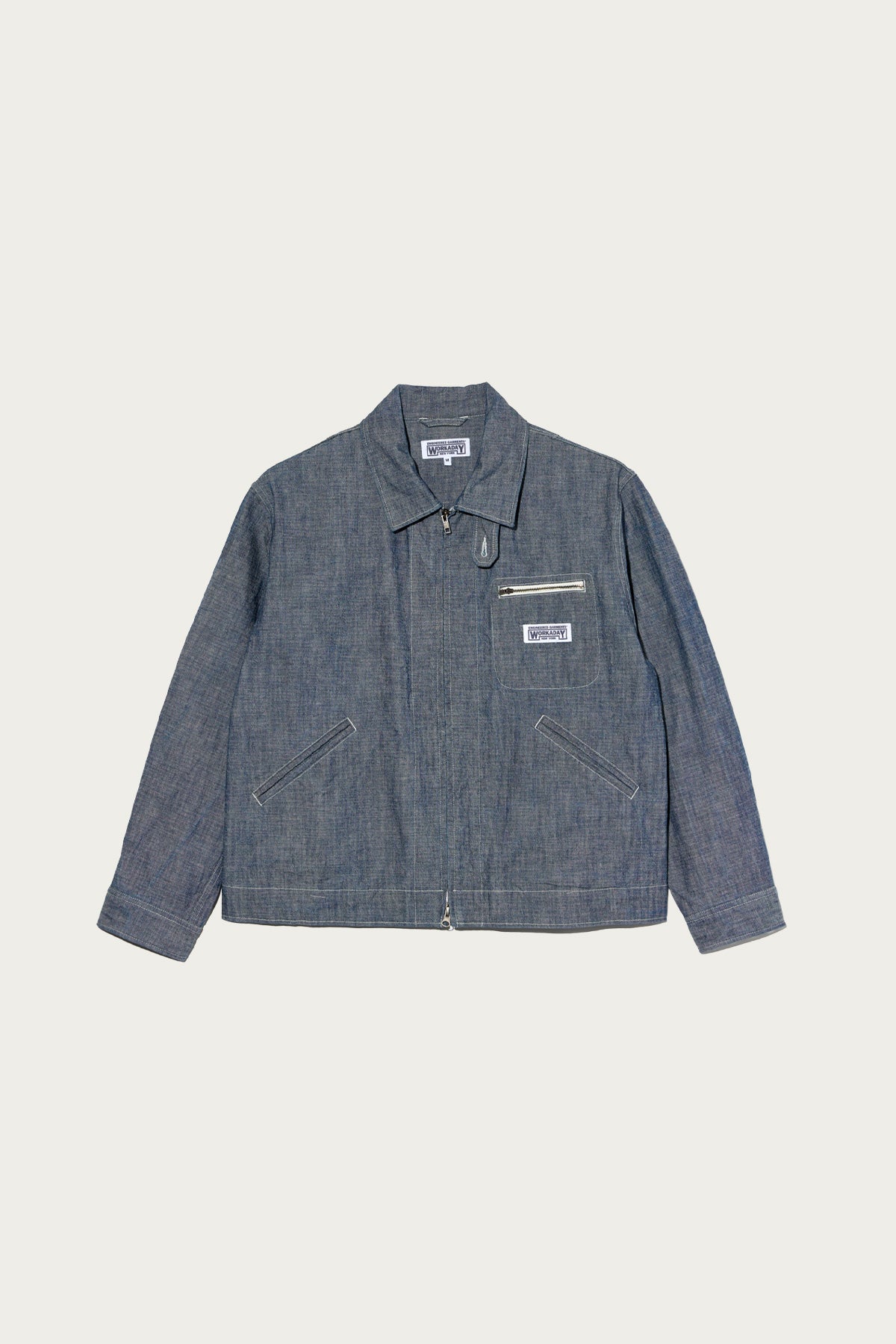 Engineered Garments Workaday - Short Jacket - Indigo 10oz Sea Canvas - Canoe Club