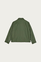 Engineered Garments Workaday - Short Jacket - Olive Cotton Reversed Sateen - Canoe Club