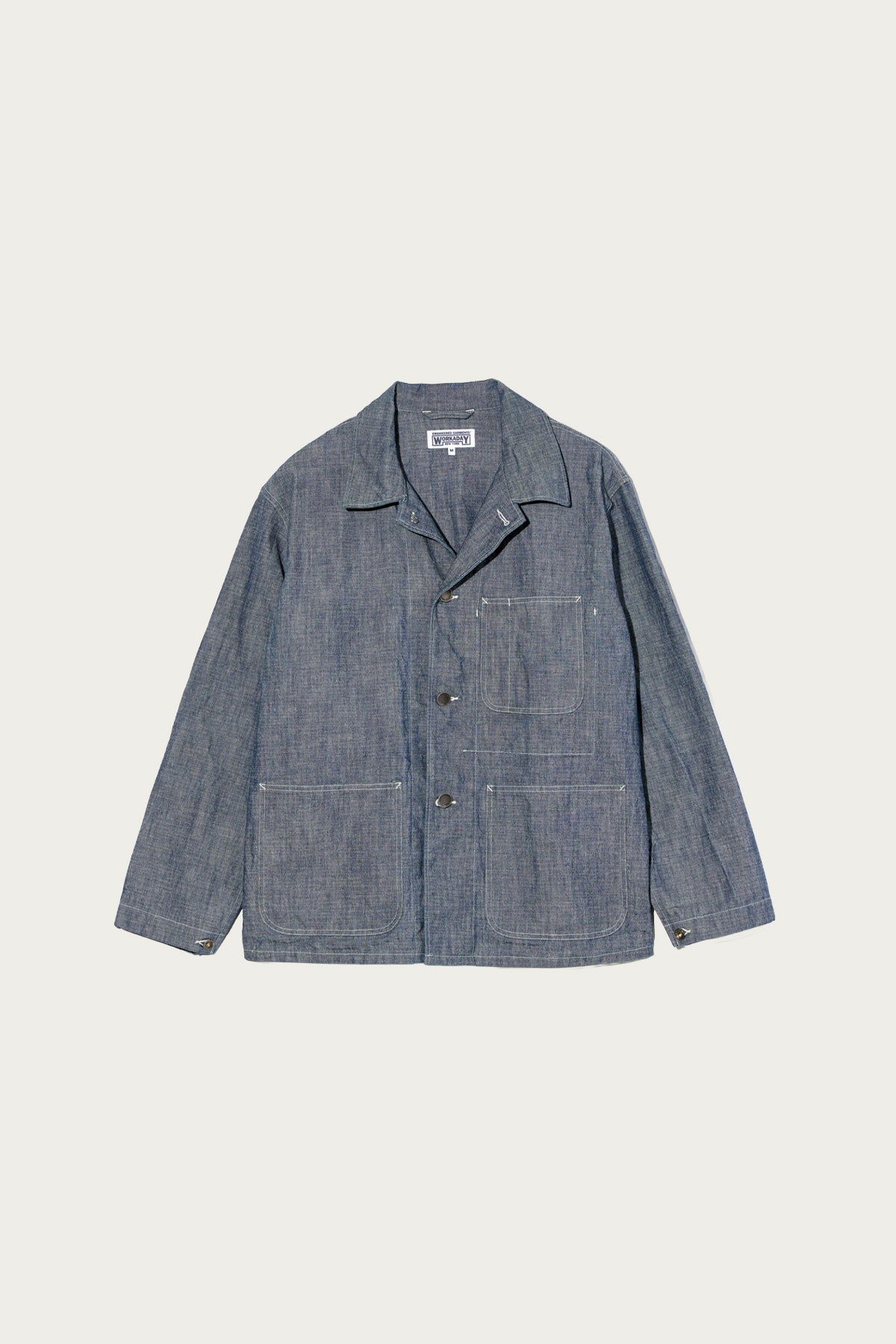 Engineered Garments Workaday - Utility Jacket - Indigo 10oz Sea Canvas - Canoe Club