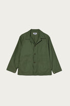 Engineered Garments Workaday - Utility Jacket - Olive Cotton Reversed Sateen - Canoe Club