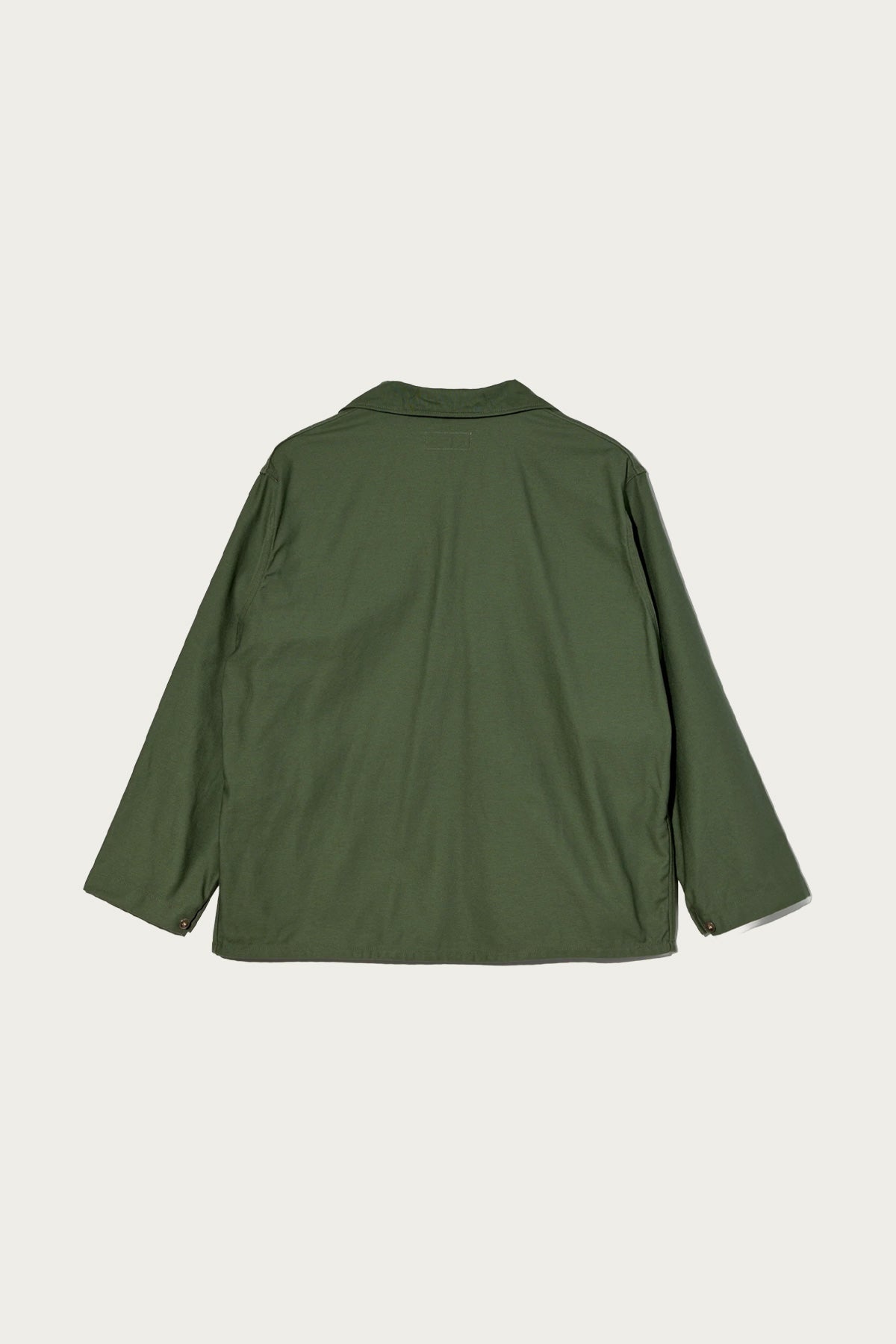 Engineered Garments Workaday - Utility Jacket - Olive Cotton Reversed Sateen - Canoe Club