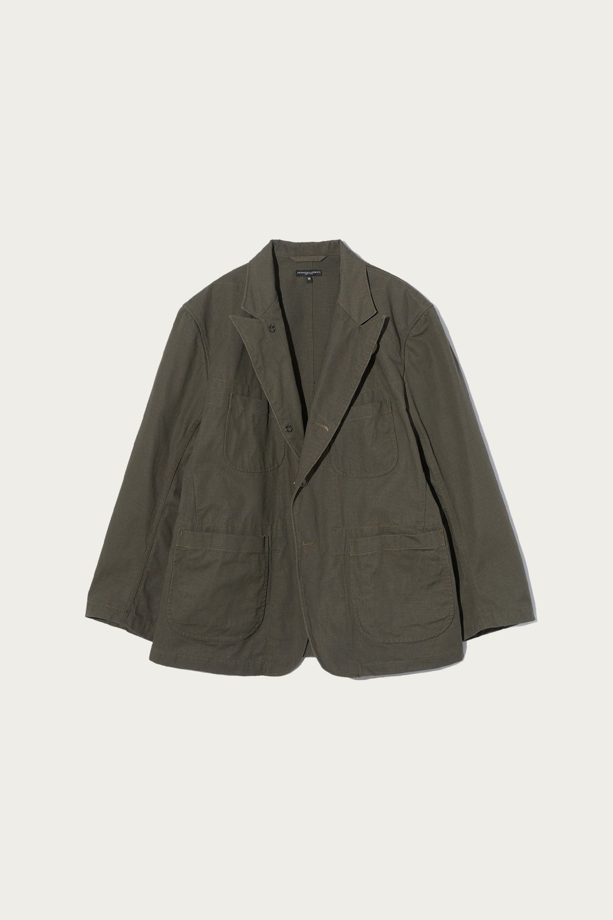 Engineered Garments - Bedford Jacket - Olive Heavyweight Cotton Ripstop - Canoe Club