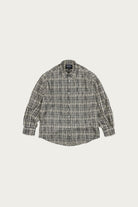 FrizmWORKS - Gathered Check Shirt - Black - Canoe Club