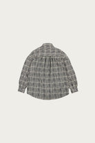 FrizmWORKS - Gathered Check Shirt - Black - Canoe Club