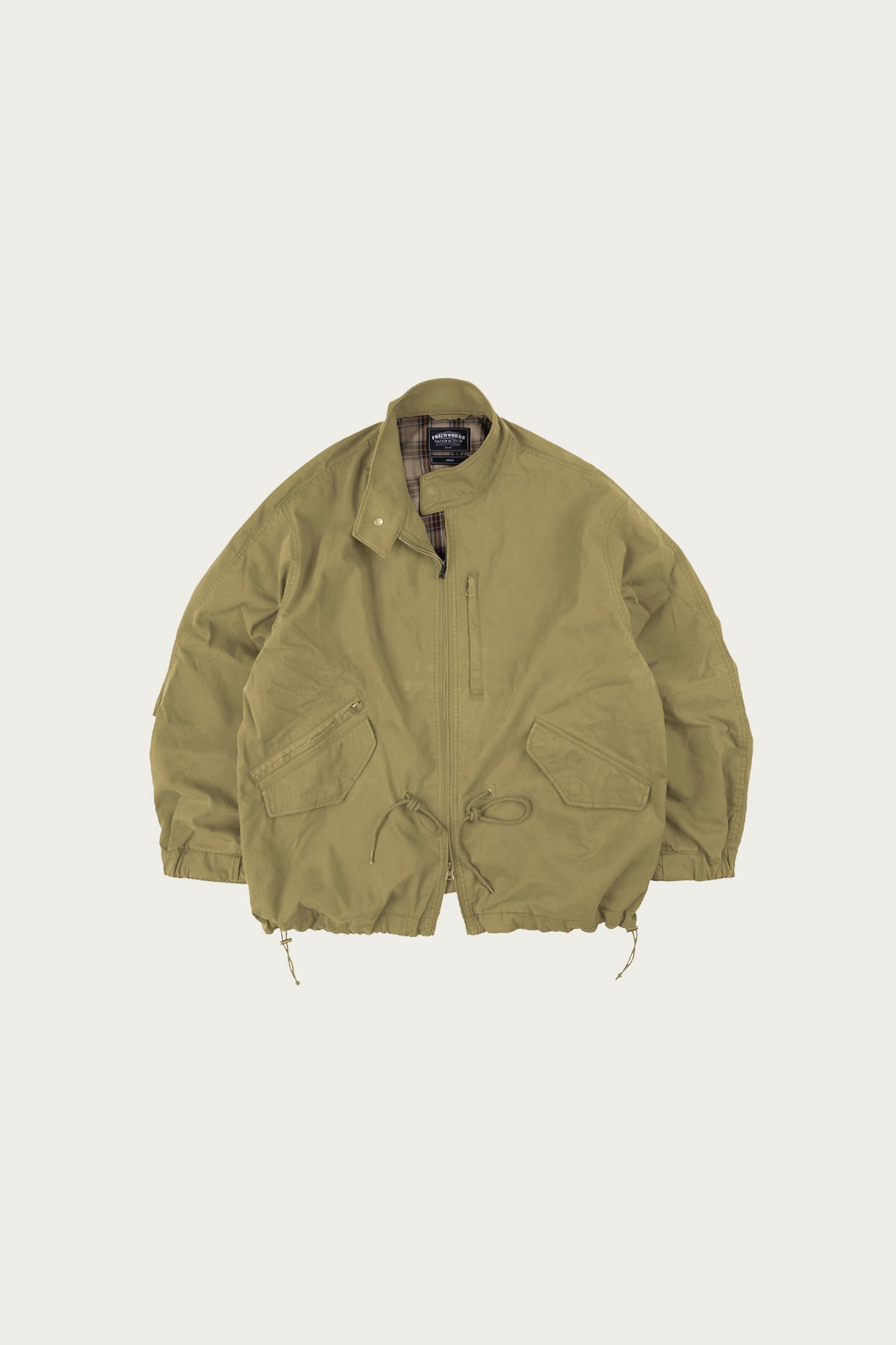 FrizmWORKS - Harrington M65 Jacket - Beige - Canoe Club