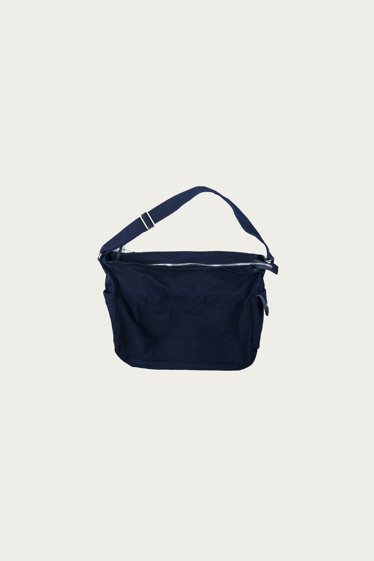 FrizmWORKS - Heavy Canvas Shoulder Bag - Sashiko Denim - Canoe Club