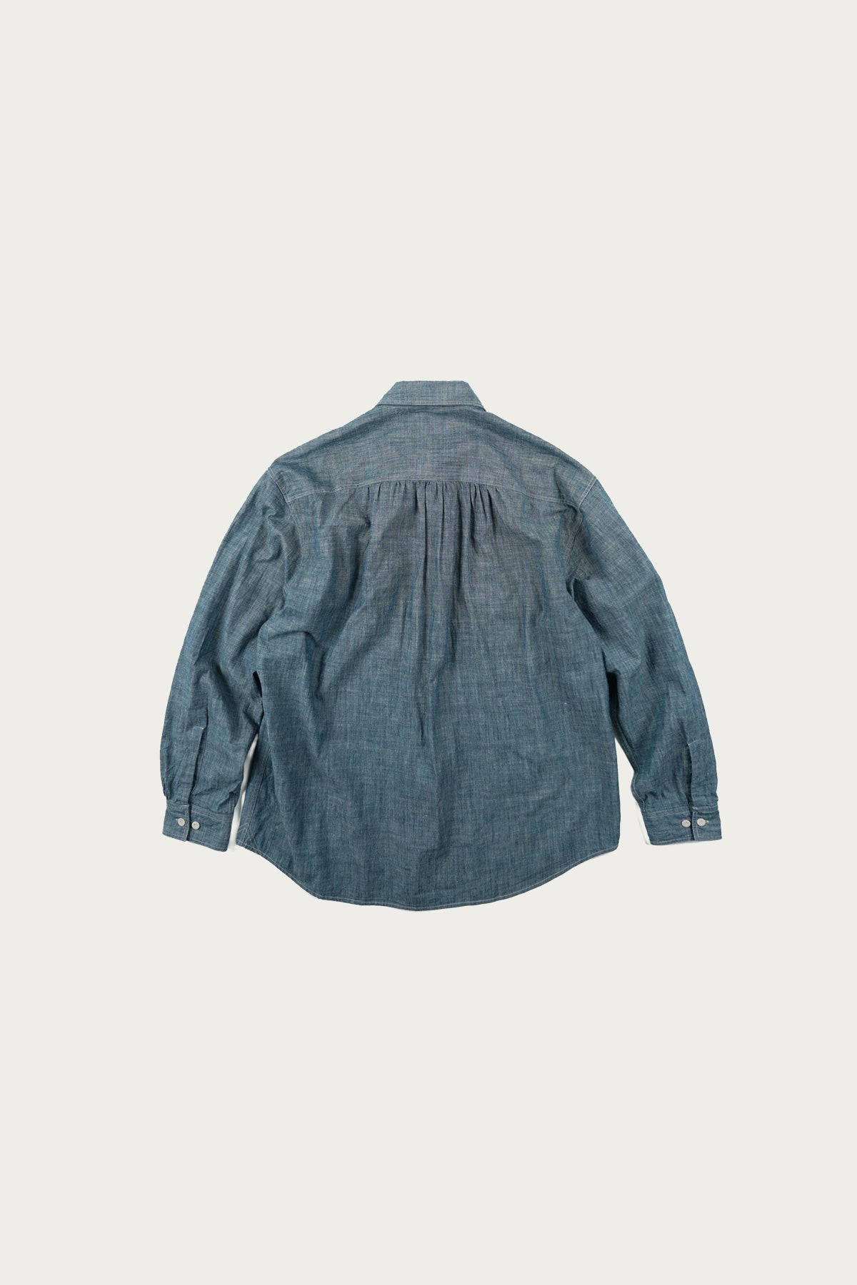 FrizmWORKS - Kuroki Chambray Work Shirt - Washed Blue - Canoe Club
