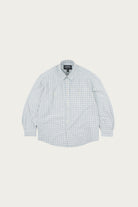 FrizmWORKS - Melange Check Work Shirt - Sky - Canoe Club