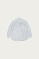 FrizmWORKS - Melange Check Work Shirt - Sky - Canoe Club