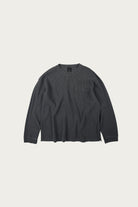FrizmWORKS - Pigment Dyeing Waffle Pocket Tee - Charcoal - Canoe Club