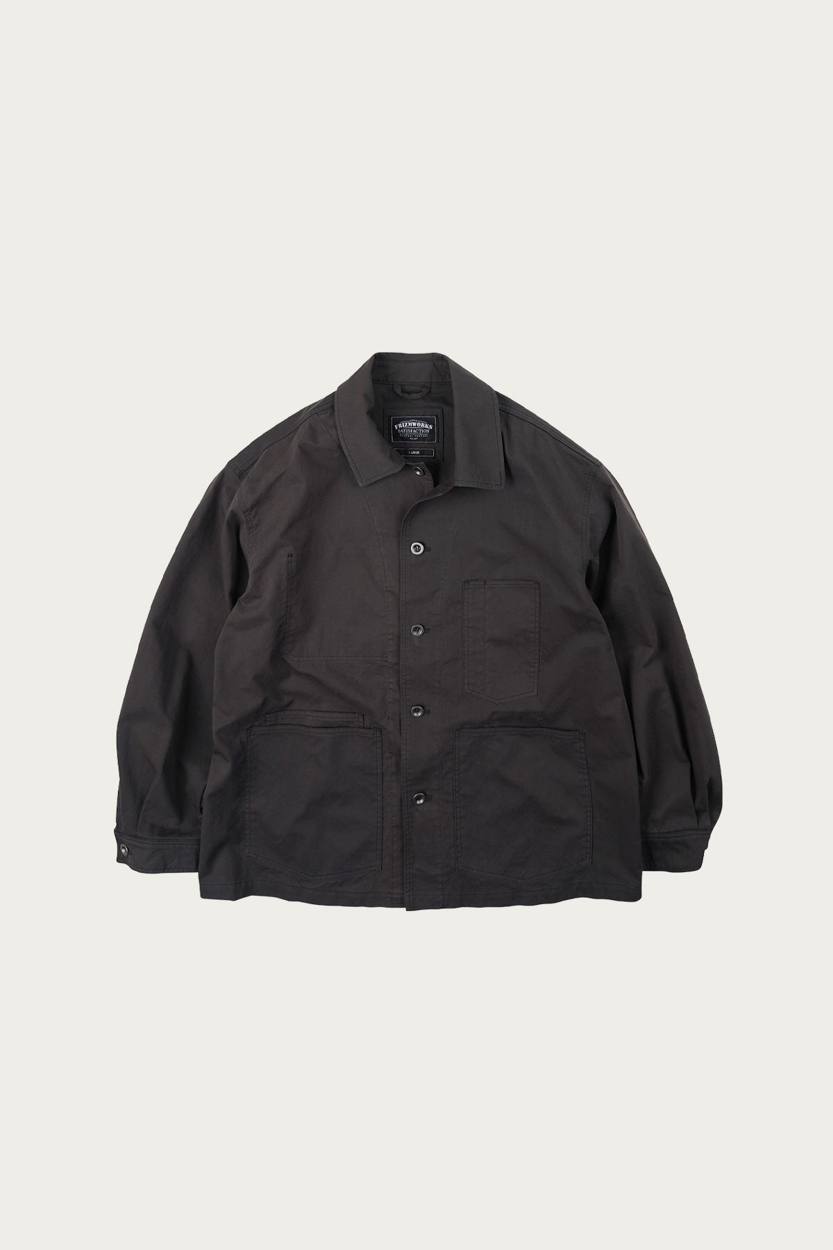 FrizmWORKS - Relaxed Coverall Jacket - Charcoal - Canoe Club