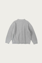 FrizmWORKS - Ultra Heavyweight Collar Cardigan - Light Grey - Canoe Club