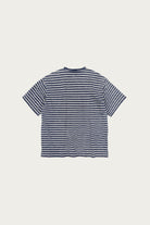 FrizmWORKS - Vintage Faded Stripe Half Tee - Indigo - Canoe Club