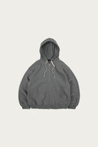 FrizmWORKS - Waffle Hood Zip Up Parka - Grey - Canoe Club