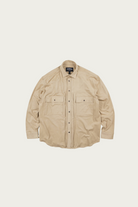 FrizmWORKS - Suede Trucker Relaxed Shirt - Sand - Canoe Club