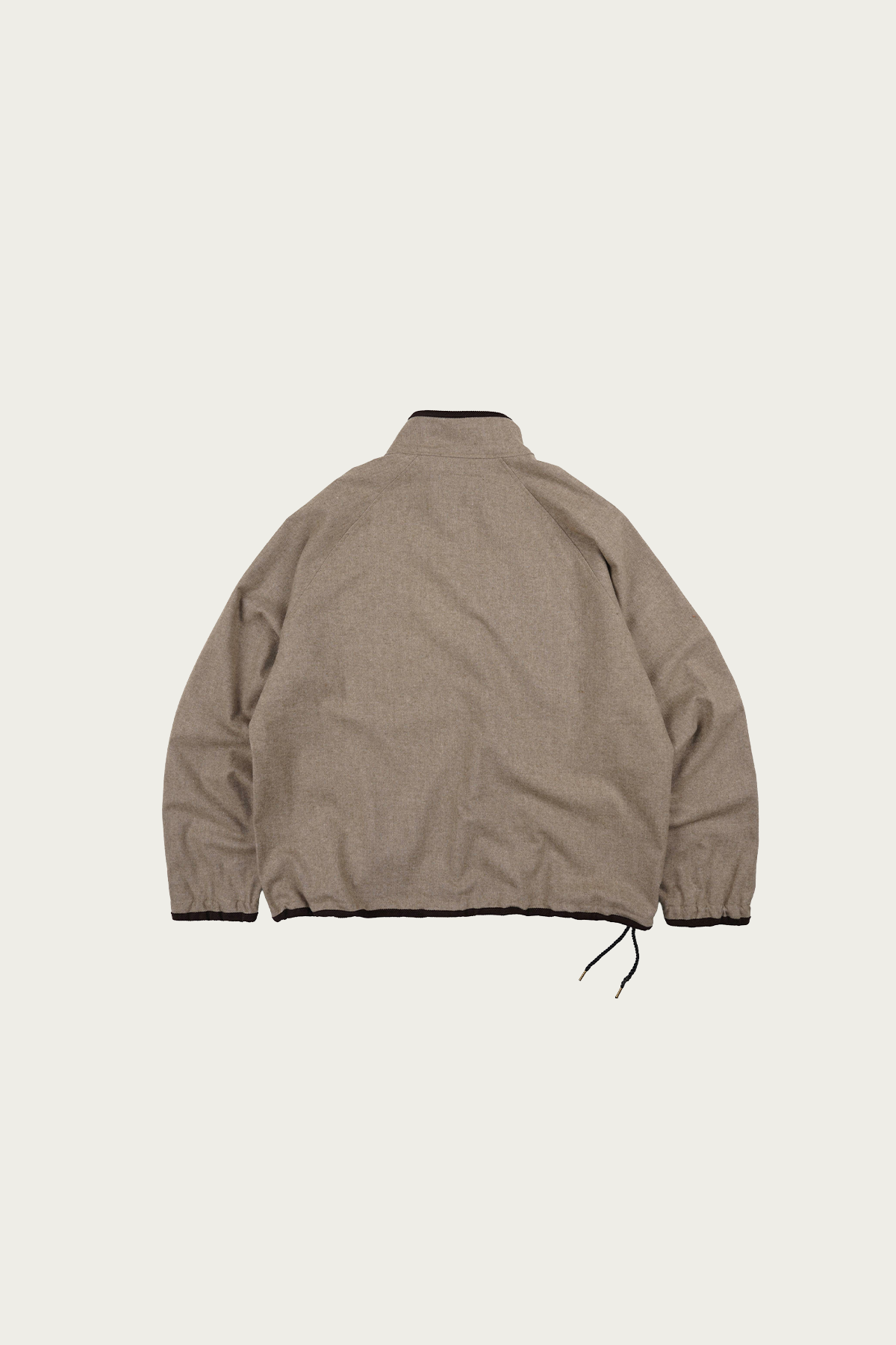 FrizmWORKS - Wool Half Pullover - Desert Beige - Canoe Club