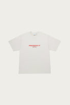 Gramicci - Footprints Tee Pigment Dyed - Natural - Canoe Club