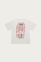 Gramicci - Footprints Tee Pigment Dyed - Natural - Canoe Club