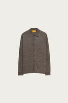 Guest In Residence - Linen Blend Button Up! Shirt - Chestnut - Canoe Club