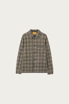 Guest In Residence - Linen Blend Plaid Work Shirt - Black Combo - Canoe Club