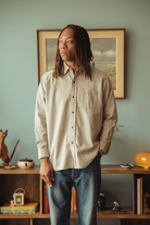 Herill - Check Workshirt - Beige - Canoe Club