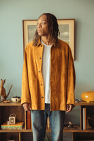 Herill - Goatsuede Jacket - Brown - Canoe Club