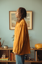 Herill - Goatsuede Jacket - Brown - Canoe Club