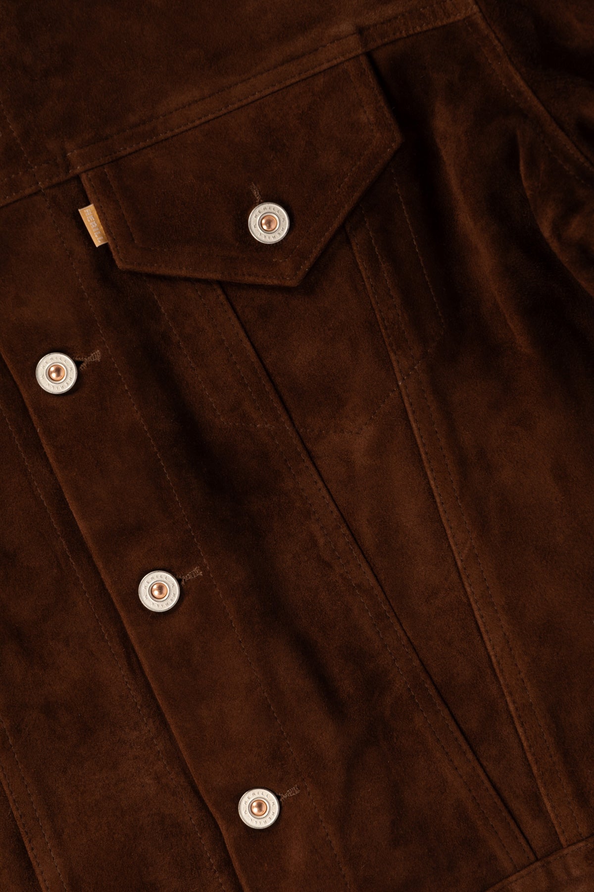 Herill - Lambsuede Jacket - Brown (fw25) - Canoe Club